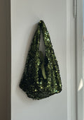 Sequins. Maxi. Green.