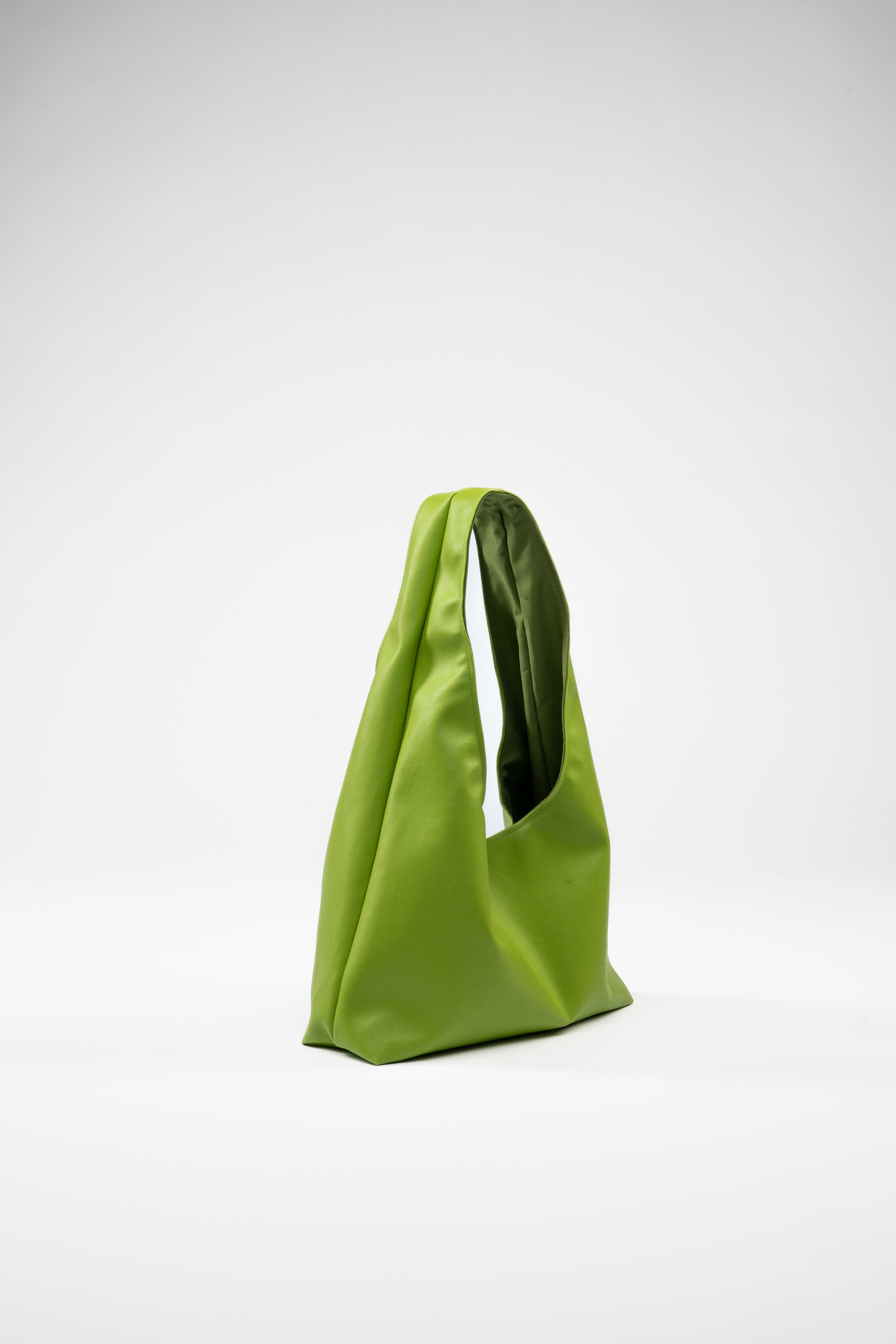 Faux Leather. Mini. Green.