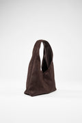 Faux Suede. Mini. Brown.