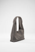 Faux Suede. Mini. Grey.