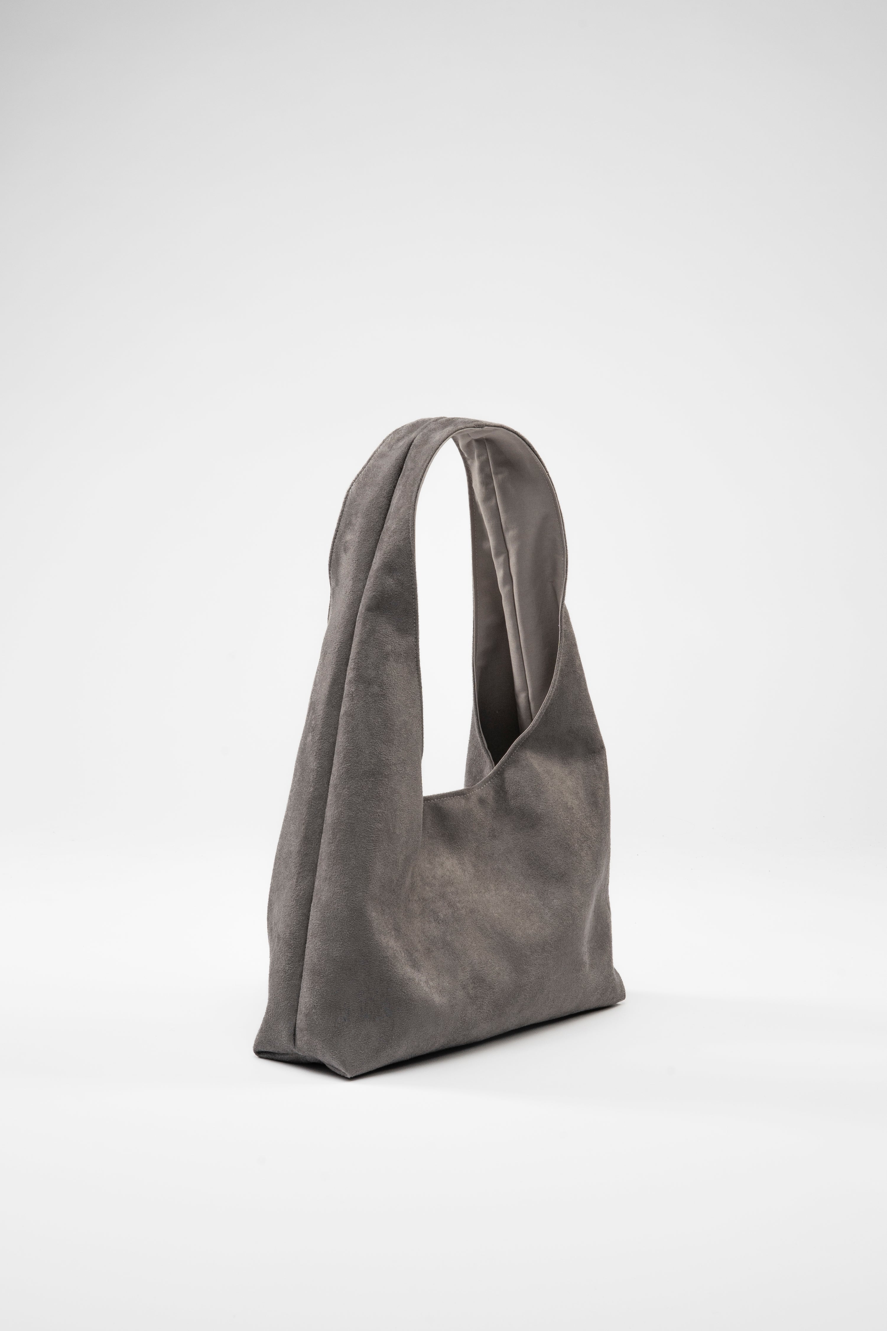 Faux Suede. Mini. Grey.