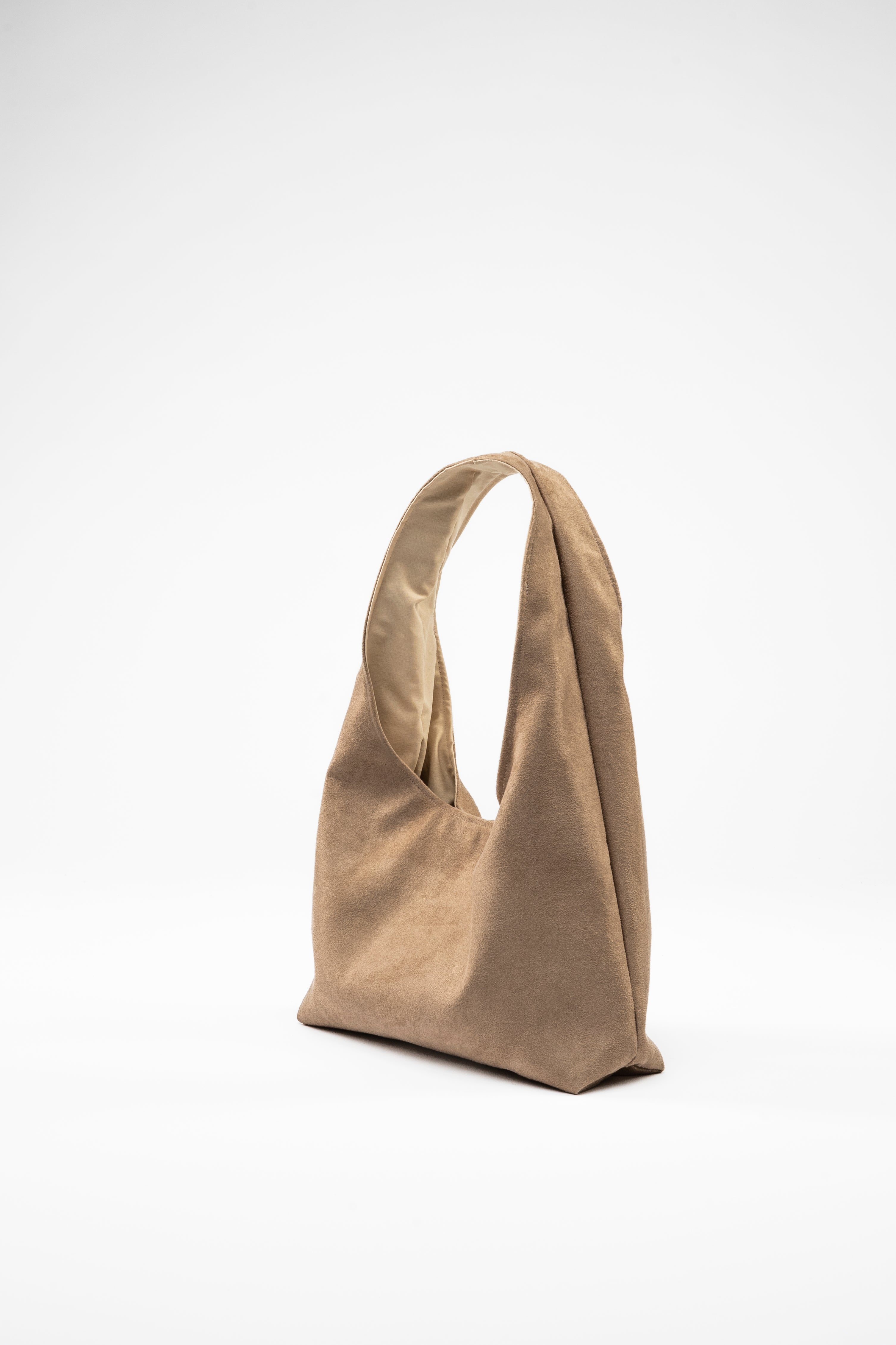 Faux Suede. Mini. Beige.