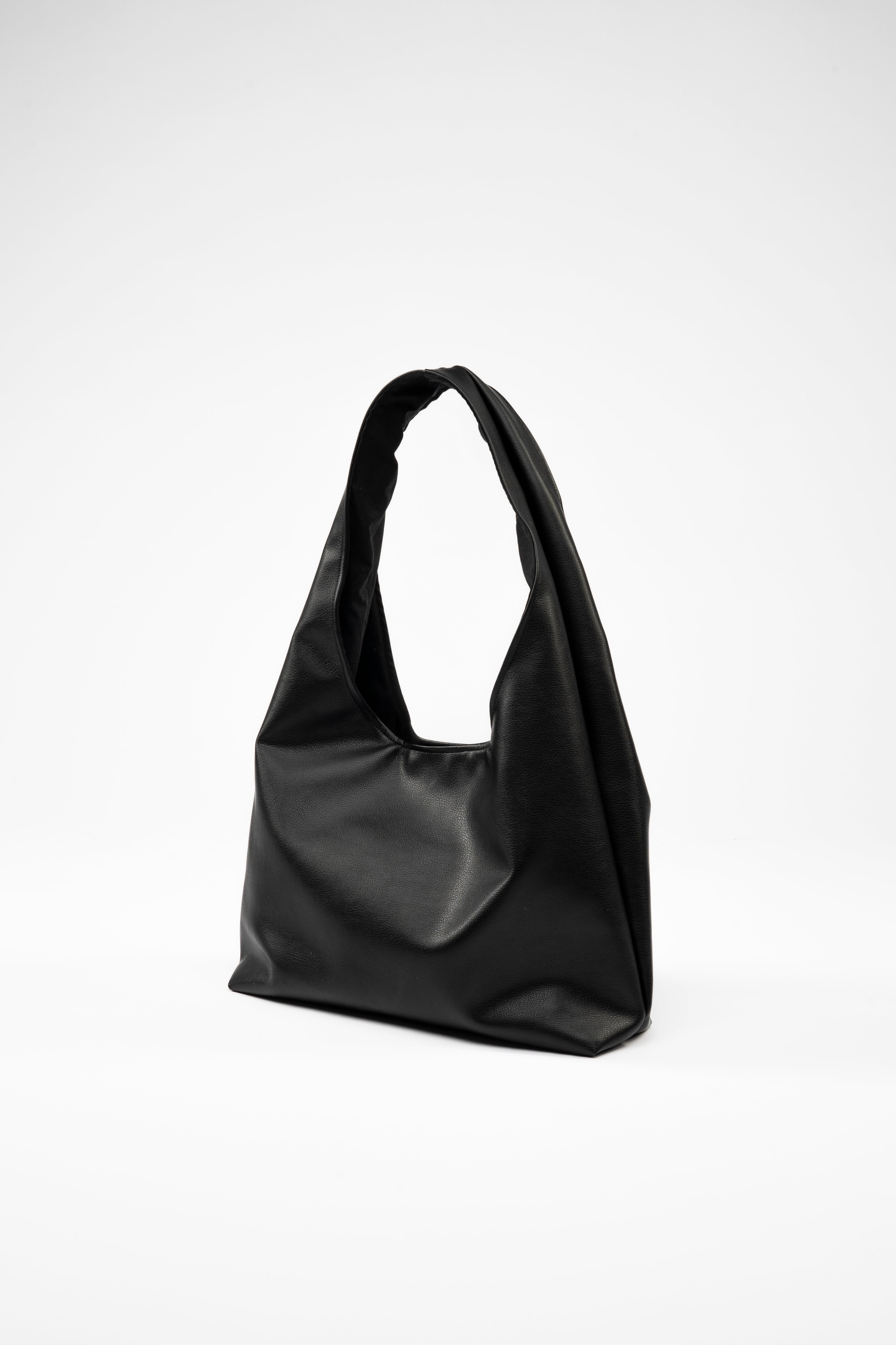Faux Leather. Maxi. Black.