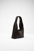 Faux Leather. Mini. Brown.