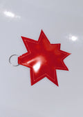 Tarpaulin. Key Chain. Red.