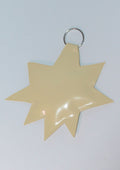 Tarpaulin. Key Chain. Beige.