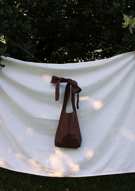 Baumwolle. Tote. Braun.