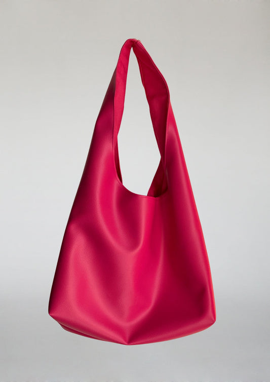 Kunstleder. Maxi. Pink.