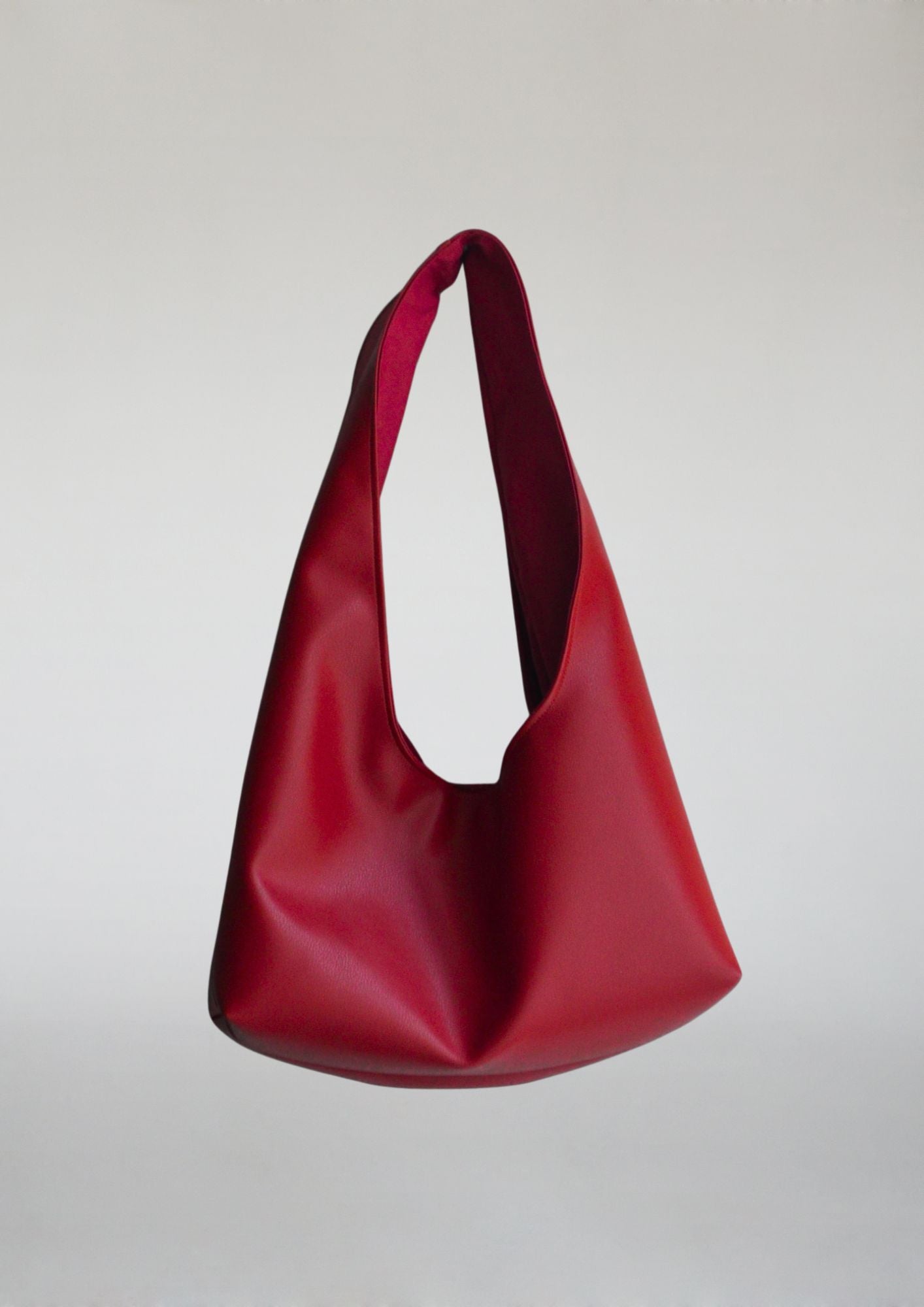 Kunstleder. Mini. Rot.